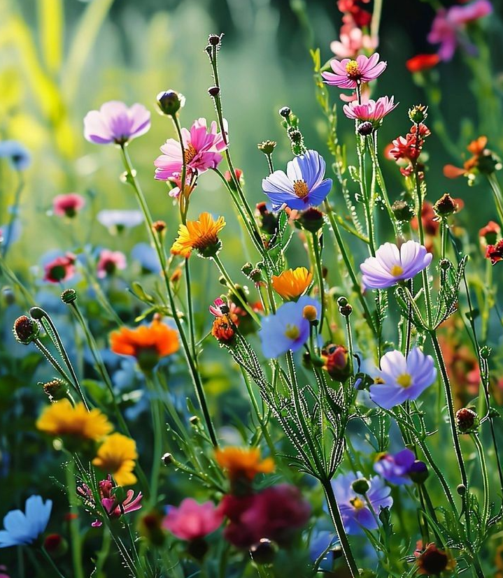 Полевые цветы. / Мини-рассказ, серия – «Мистика рядом»